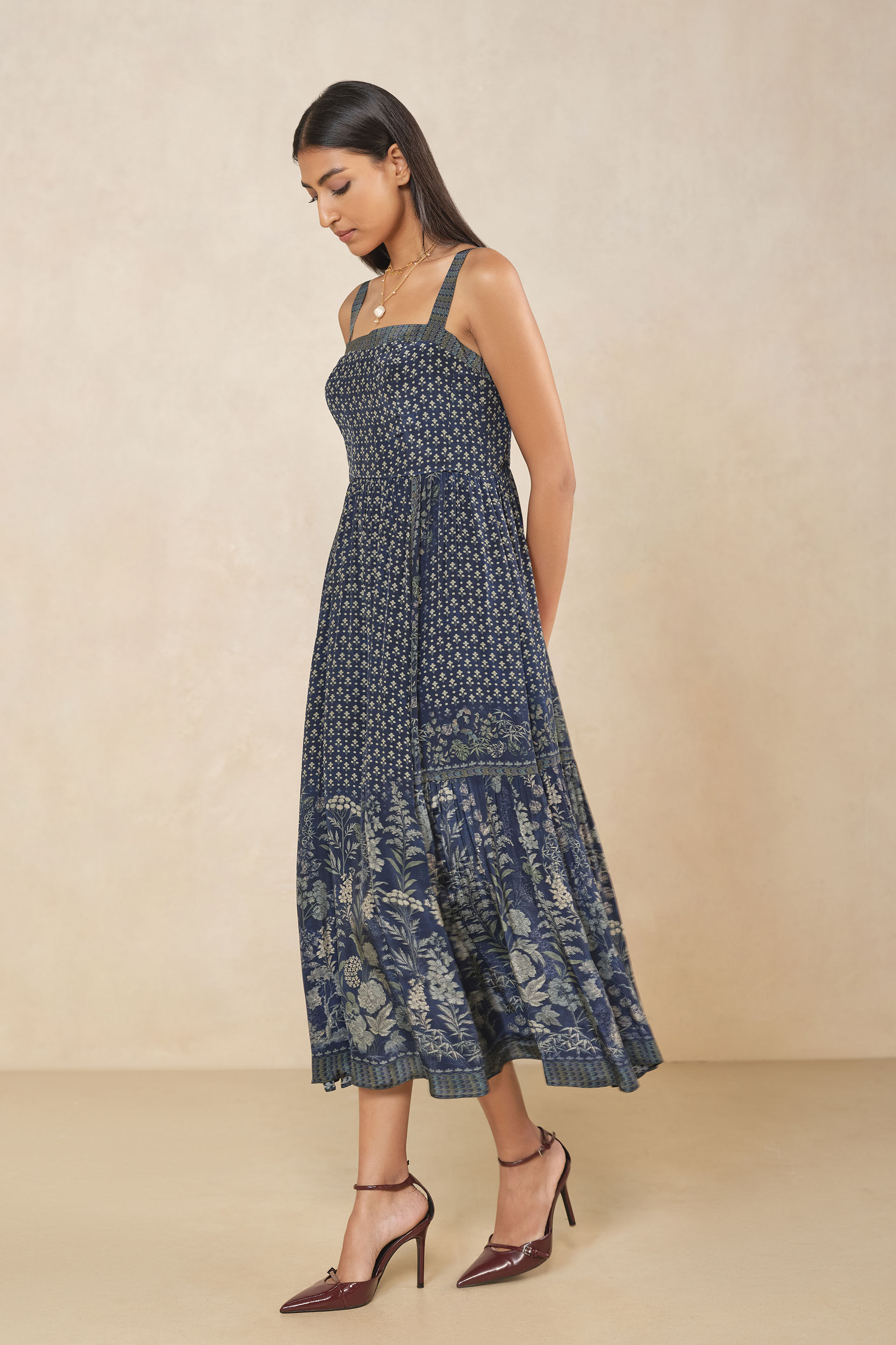 Kaia Dress - Blue, Blue, image 4